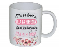Taza blanca Personalizada 3 con Transporte 
