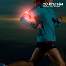 Brazalete Deportivo LED de Seguridad 2C