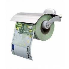 Papel Higiénico con Billetes de 100€