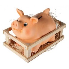 Hucha Cerdito Cerámica