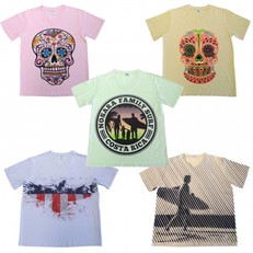 Camiseta de tacto algodón en colores pastel