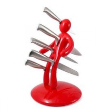 Juego Cuchillos Porta Cuchillos Vudú
