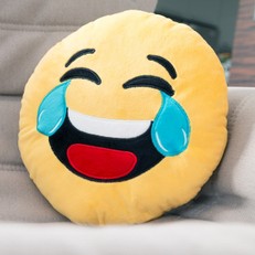 Cojín Emoticono Carcajada