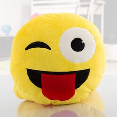 Cojín Emoticono Guiño