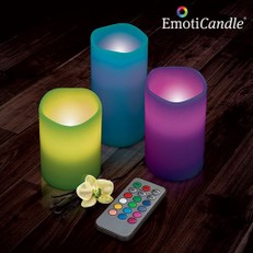 Velas LED EmotiCandle (pack de 3)