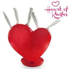 Juego de Cuchillos Soporte Corazón Heart of Knives