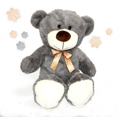 Oso Gris 50cm personalizado con foto 