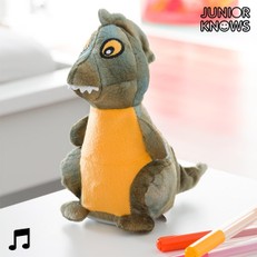 PELUCHE DINOSAURIO CON GRABADOR Y REPRODUCTOR 