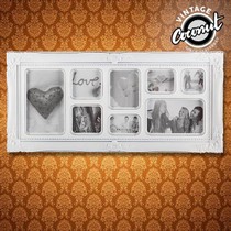 Portafotos Antique Used Look Vintage Coconut (8 fotos)