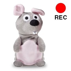 Ratón de Peluche Grabador y Reproductor de Voz