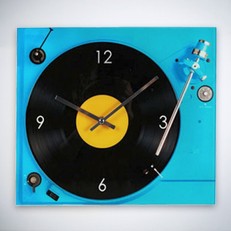 Reloj de Pared Tocadiscos