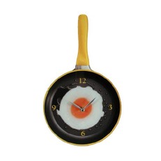 Reloj de Pared Sartén con Huevo Frito