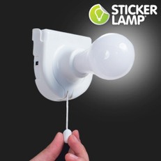 Bombilla a Pilas Sticker Lamp