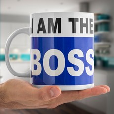Taza XL I am the Boss