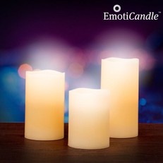 Velas LED Blow Sensor EmotiCandle (pack de 3)