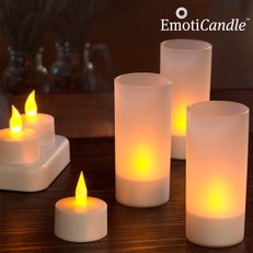 Velas LED Recargables EmotiCandle (pack de 6)